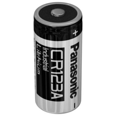 Panasonic CR123A Industrial Lithium Battery, 3V - 1 Piece