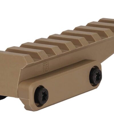 Alternative view of PTS Unity Tactical Fast Riser RIS Mount, Dupont(TM) - Tan