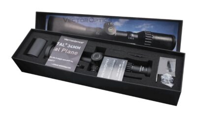 VO CONTINENTAL X6 4-24x56 MBR FFP Rifle Scope - Black - obrazek 5