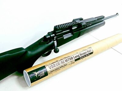AA CNC Aluminium Long Scope RIS Rail Module for VSR / M700 - Black - obrazek 2