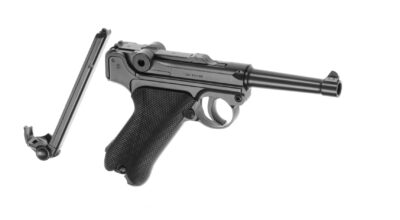 WG Legends / Umarex CO2 Pistol Luger P08 Parabellum GNB - Steel Gray - obrazek 3