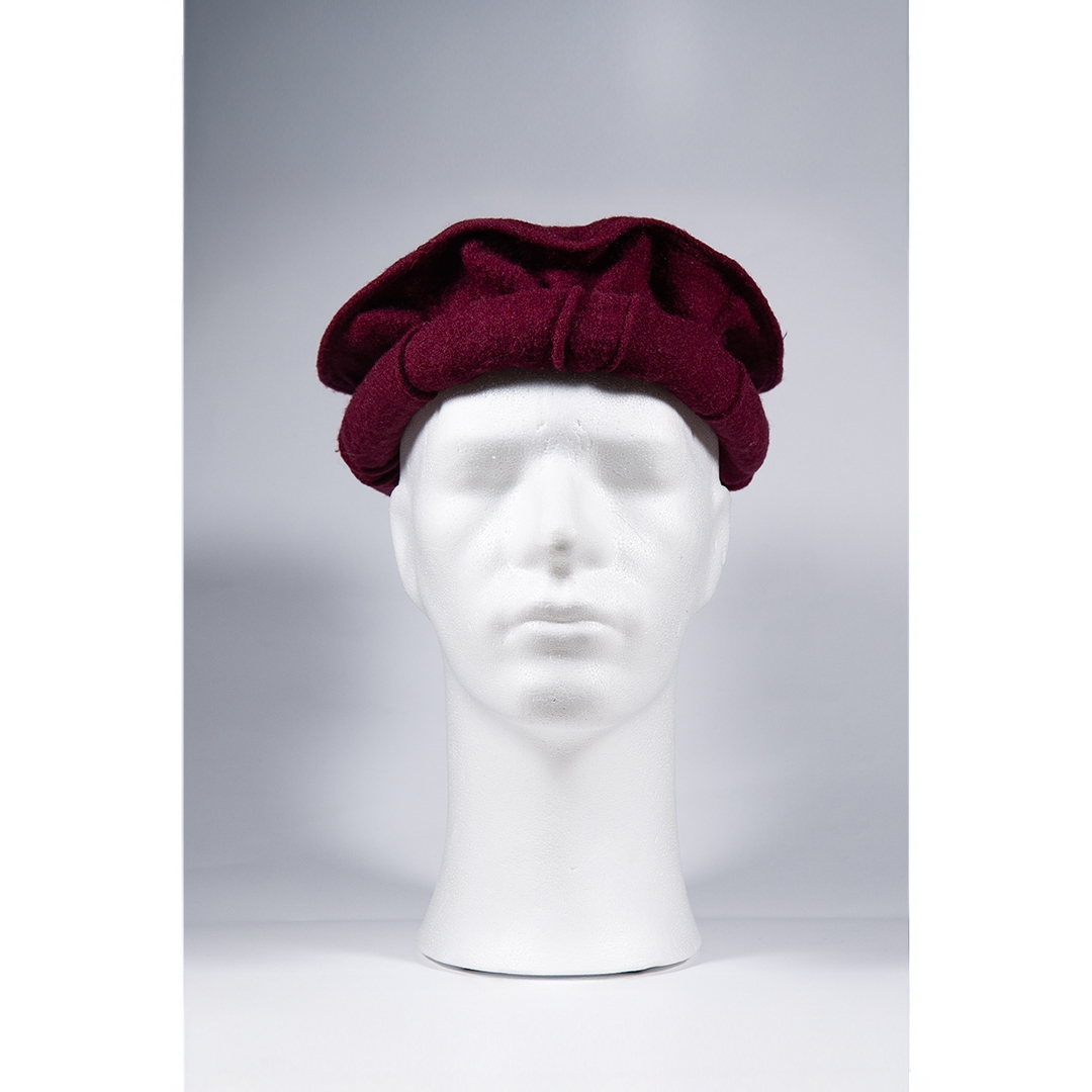 Original Afghan Pakul Hat - Claret OD-A-VYS105 asgbox.pl Original Afghan Pakul Hat - Claret