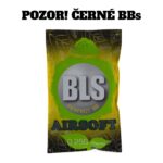 BLS BIO Airsoft Pellets 0.25g, 4000 BBs (Bag) - Black