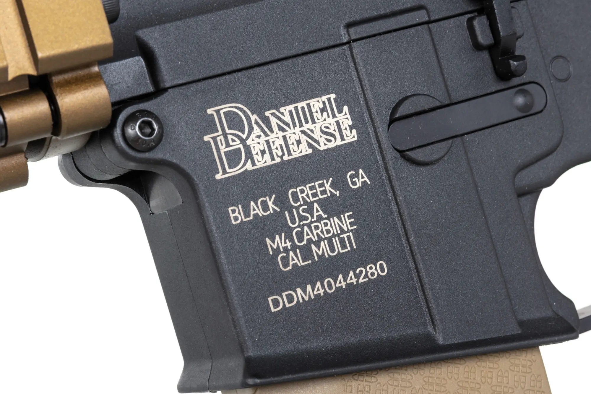 Karabinek ASG Specna Arms Daniel Defense® SA-C19 CORE™ HAL ETU™ Single Fire Only Chaos Bronze