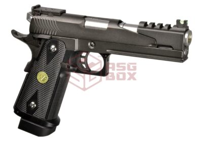 WE Hi-Capa 5.1 Full Metal Dragon GBB Black