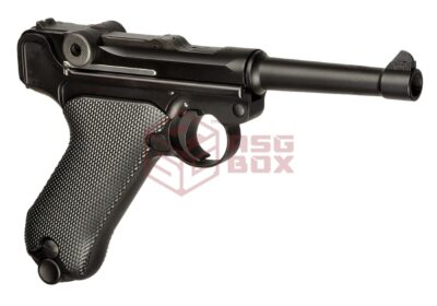 WE P08 Full Metal GBB Black