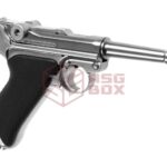 WE P08 Full Metal GBB Silver