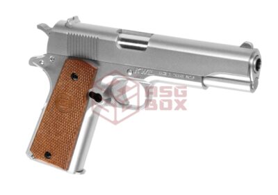 KWC M1911 Silver Spring Gun Silver