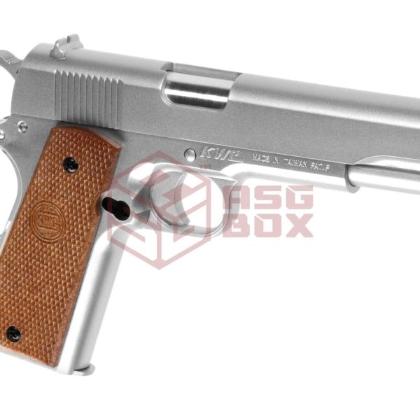 KWC M1911 Silver Spring Gun Silver