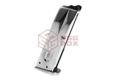 WE Magazine M9 GBB 25rds Silver
