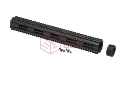 Madbull Dragon Fire CNC Handguard 16.25 Inch Black
