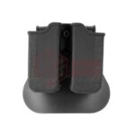 IMI Defense Double Magazine Pouch for Glock Pistols Black