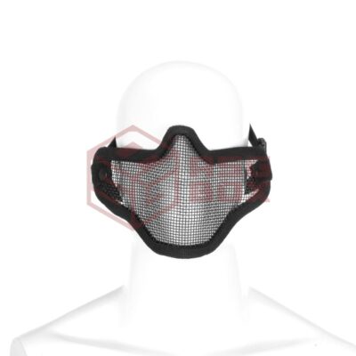 Invader Gear Steel Half Face Mask Black