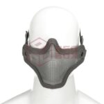 Invader Gear Steel Half Face Mask Grey