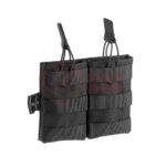 Invader Gear 5.56 Double Direct Action Mag Pouch Black