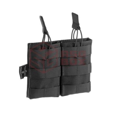 Invader Gear 5.56 Double Direct Action Mag Pouch Black