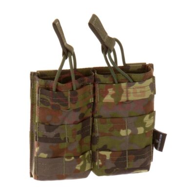 Invader Gear 5.56 Double Direct Action Mag Pouch Flecktarn