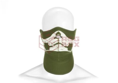 Invader Gear Death Head Neoprene Face Mask OD
