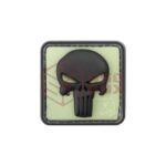 JTG Punisher Rubber Patch Glow Back