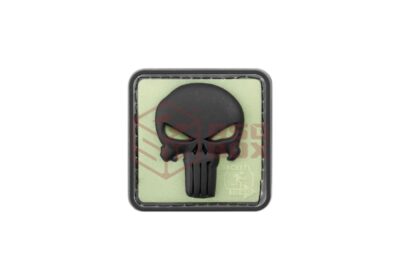 JTG Punisher Rubber Patch Glow Back