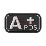 JTG Bloodtype Rubber Patch A Pos SWAT