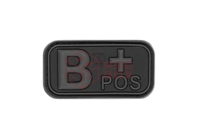 JTG Bloodtype Rubber Patch B Pos Blackops