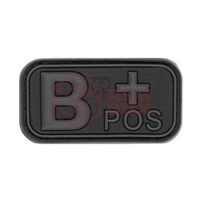 JTG Bloodtype Rubber Patch B Pos Blackops