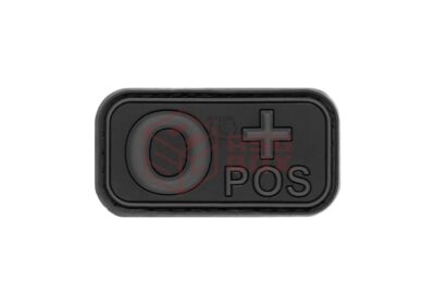 JTG Bloodtype Rubber Patch 0 Pos Blackops