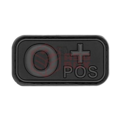 JTG Bloodtype Rubber Patch 0 Pos Blackops