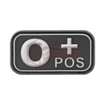 JTG Bloodtype Rubber Patch 0 Pos SWAT
