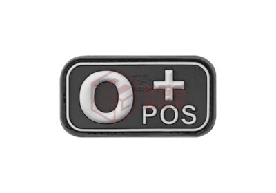 JTG Bloodtype Rubber Patch 0 Pos SWAT