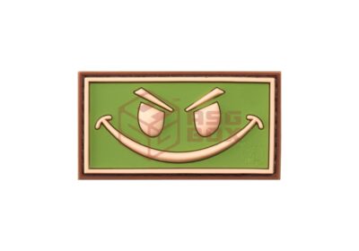JTG Evil Smile Rubber Patch Green