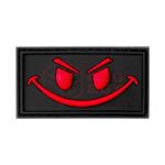 JTG Evil Smile Rubber Patch Blackmedic