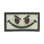 JTG Evil Smile Rubber Patch Glow Back