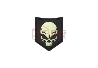 JTG SOF Skull Rubber Patch Glow