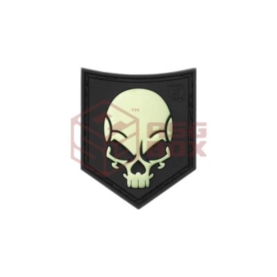 JTG SOF Skull Rubber Patch Glow