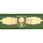 JTG SOF Skull Badge Rubber Patch Multicolor
