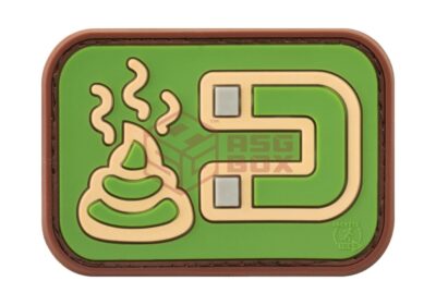 JTG Shit Magnet Rubber Patch Green