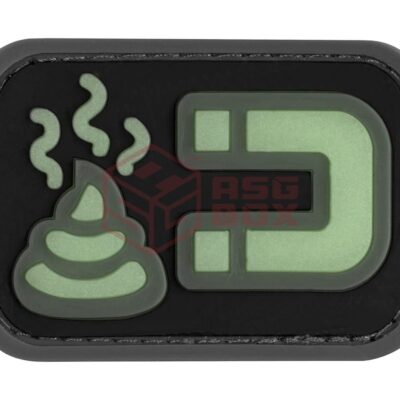 JTG Shit Magnet Rubber Patch Glow