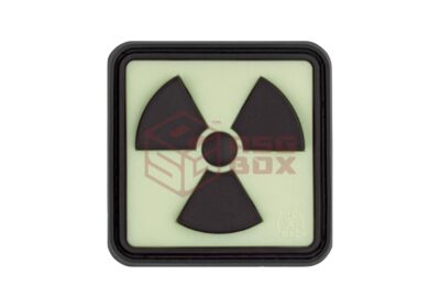 JTG Radioactive Rubber Patch Glow Back