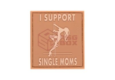 JTG I Support Single Mums Rubber Patch Desert