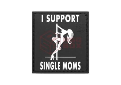 JTG I Support Single Mums Rubber Patch SWAT
