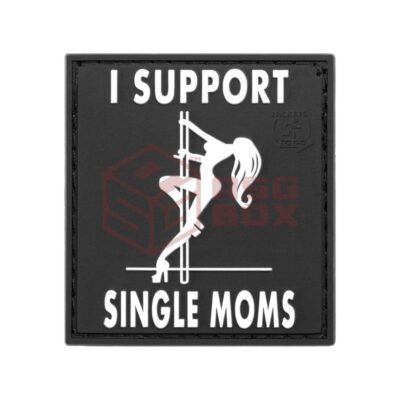 JTG I Support Single Mums Rubber Patch SWAT