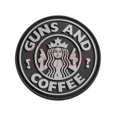 JTG Guns and Coffee Rubber Patch SWAT