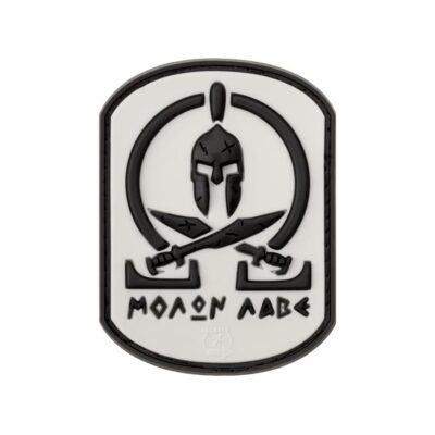 JTG Molon Labe Rubber Patch White