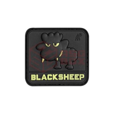 JTG Little Black Sheep Rubber Patch Glow