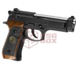 WE M92 Samurai Edge Biohazard Full Metal GBB Black