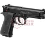 Beretta M92 FS Metal Slide Spring Gun Black