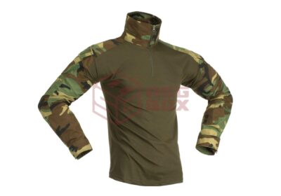 Invader Gear Combat Shirt Woodland XL