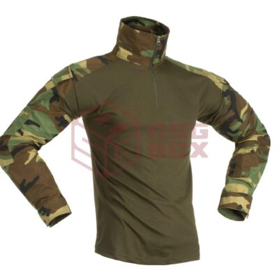 Invader Gear Combat Shirt Woodland M